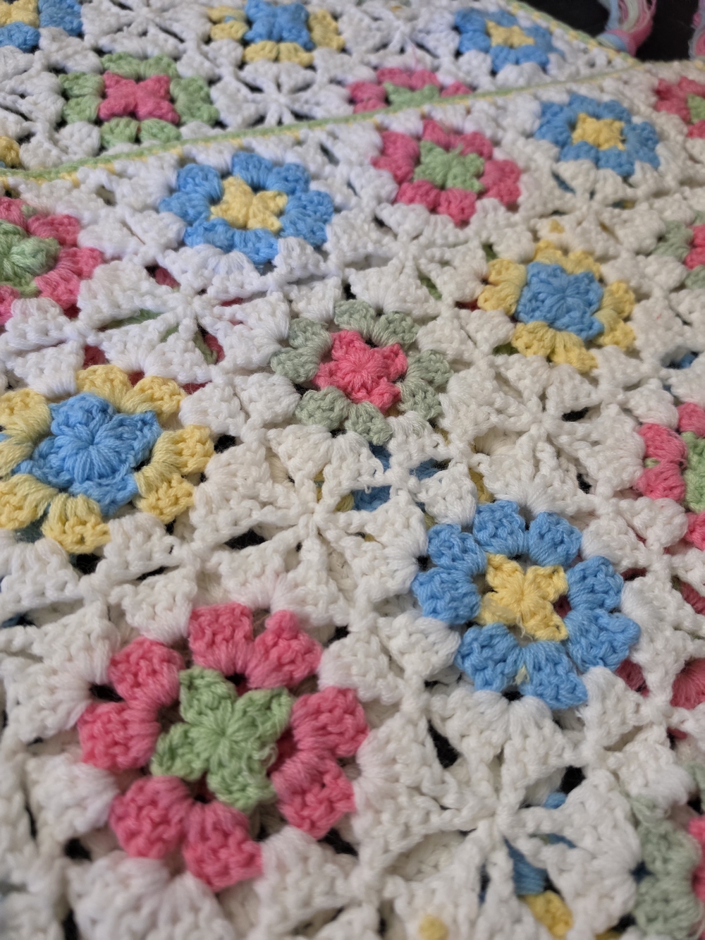 Crochet Throw - Picture 2 of 2